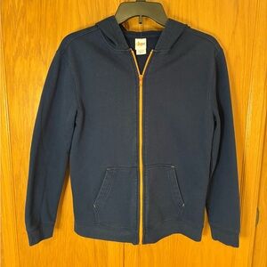 Circo Zipper Front Hoodie Boys Large L 12/14 Navy